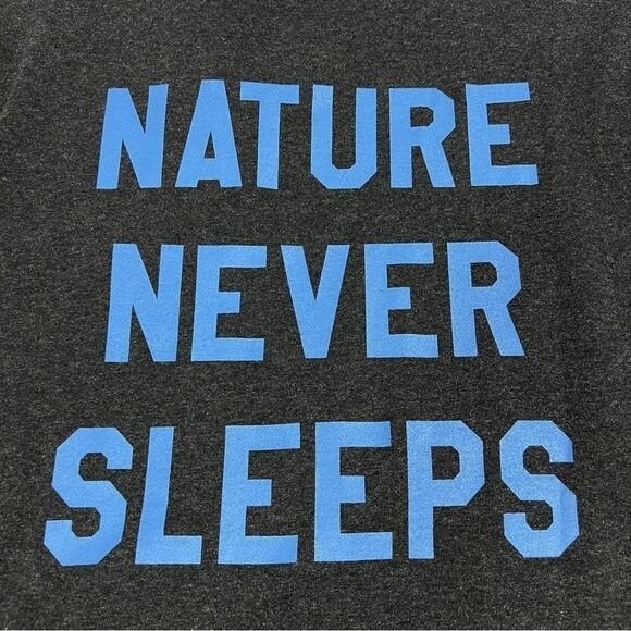 NEW Element Black Nature Never Sleeps Short Sleeve Graphic Tee Men’s Medium - Picture 4 of 8
